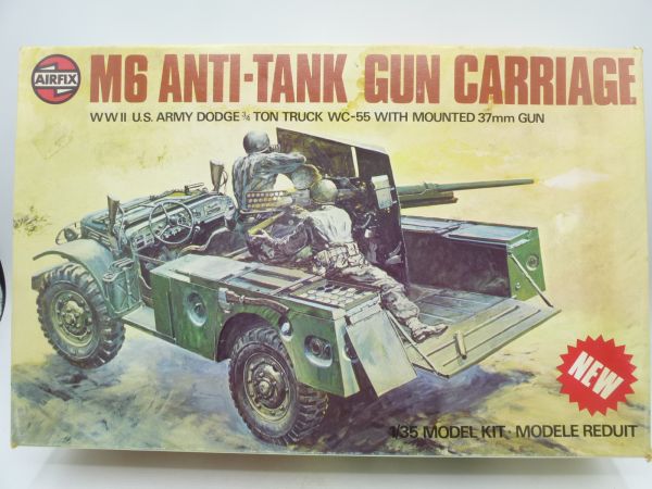 Airfix 1:32 M6 Anti Tank Gun Carriage, No. 7361-3 - orig. packaging