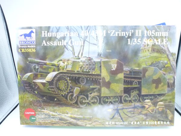 Bronco 1:35 Hungarian 40/43 M "Zrinyi" II 105 mm Assault Gun