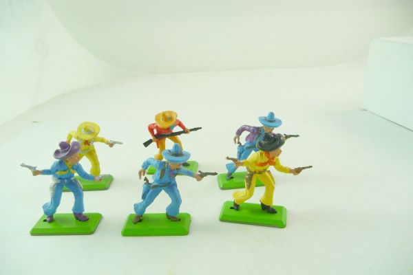 Britains Deetail 6 rare Mexicans in different positions / colours