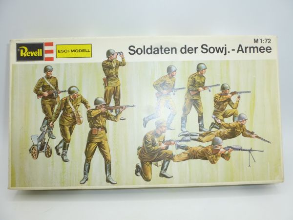 Revell 1:72 Soldiers of the Soviet Army, No. 2329 - orig. packaging, on cast