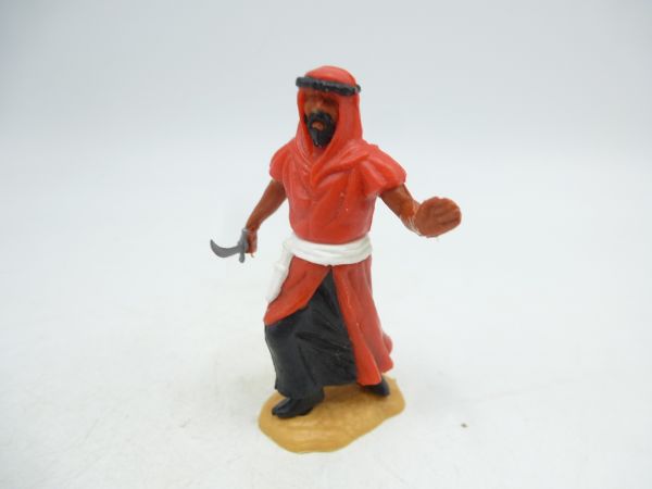 Timpo Toys Arab standing, red with dagger