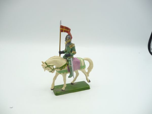 Starlux Flag bearer on horseback - beautiful figure