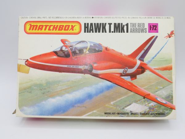 Matchbox 1:72 HAWK T.Mk 51, No. PK-27 - orig. packaging, on cast