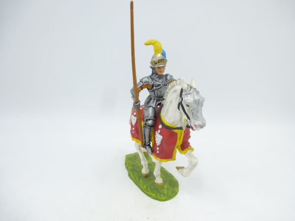 Preiser 7 cm Knight on horseback, lance high, No.965
