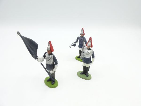 Britains Swoppets Nice set of Horse Guards, 3 different figures