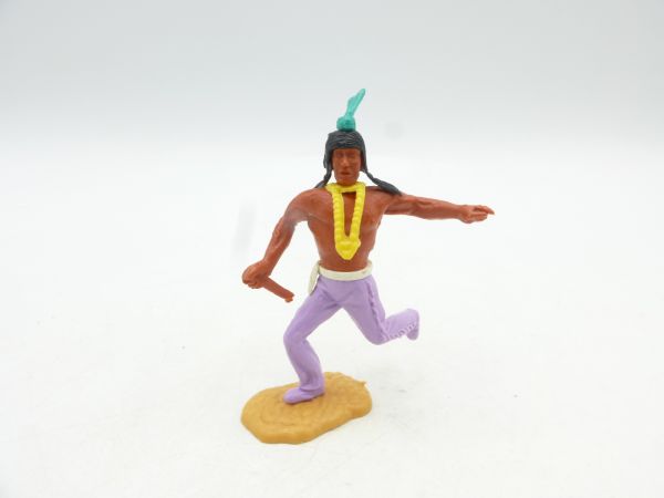 Timpo Toys Indian running with knife