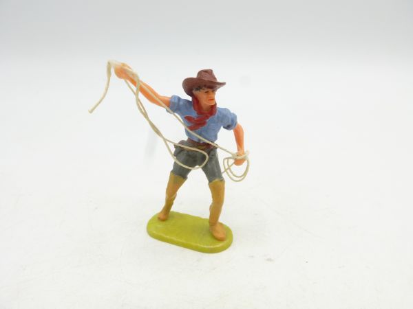 Elastolin 4 cm Cowboy mit Lasso, Nr. 6978
