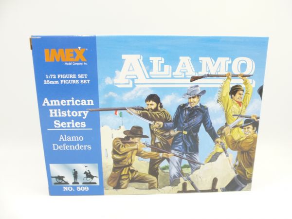 IMEX 1:72 ALAMO, Defenders, No. 509 - orig. packaging, on cast
