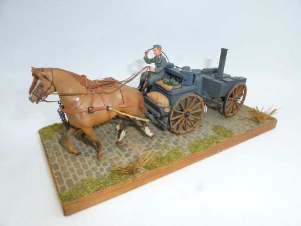 Minidiorama: Supply carriage / field kitchen (approx. 1:32)