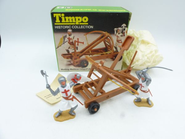 Timpo Toys Minibox Kreuzritter + Katapult