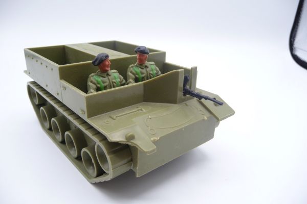 Timpo Toys Panzer mit englischen Soldaten mit schwarzem Barett