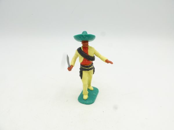 Timpo Toys Mexican standing with knife - nice lower part