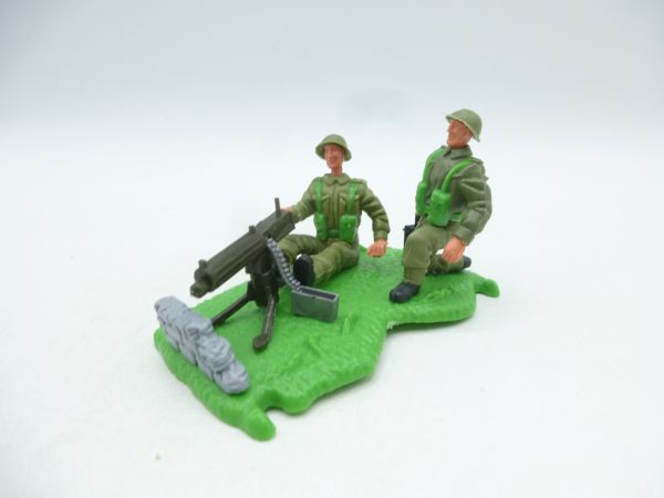 Timpo Toys MG position with Americans