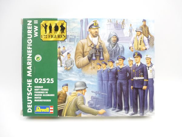 Revell 1:72 WW II Deutsche Marinefiguren, Nr. 2525 - OVP
