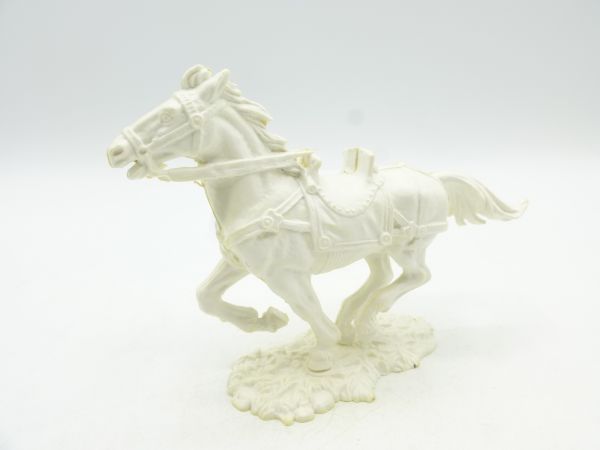 Elastolin 7 cm (Rohling) Pferd, weiß