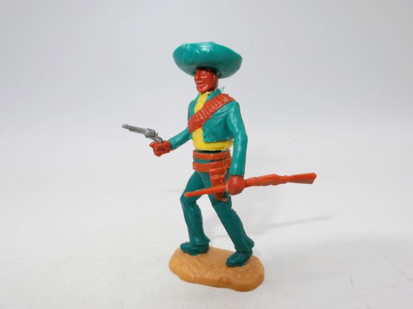 Timpo Toys Mexikanervariante - tolle Farbkombi mit seltenem grünen Unterteil