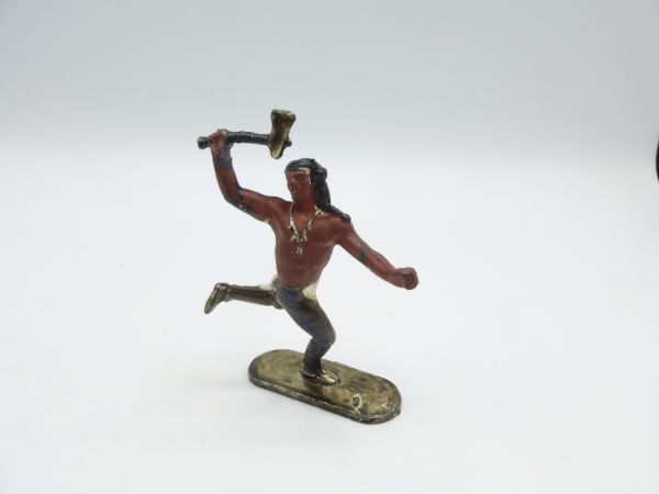 Indian running with tomahawk (similar to Reisler)