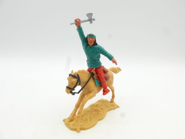 Timpo Toys Apache riding, dark green - great lower part