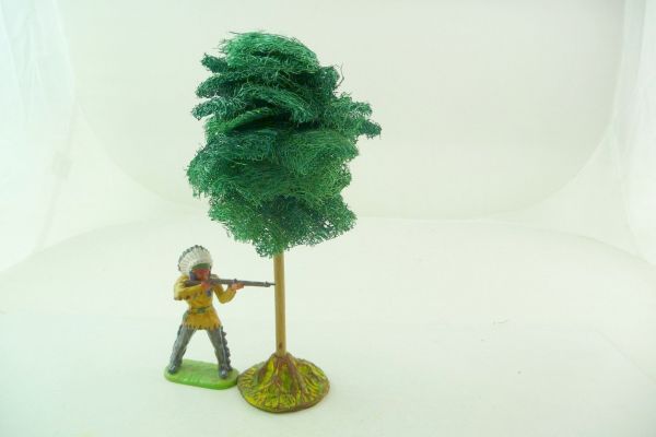 Small loofah tree (without figure), 18 cm, great for 7 cm figures