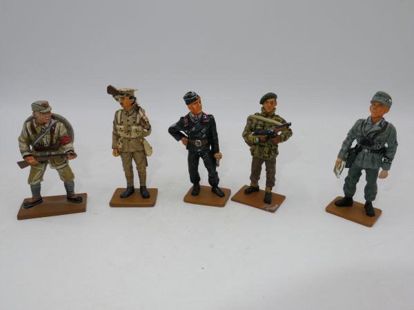 del Prado Men at War Figuren (verschieden) - Set, mit Farbabblätterungen
