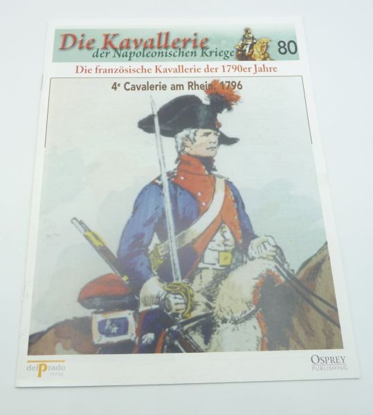 del Prado Bestimmungsheft Nr. 80 4e Cavalerie am Rhein 1796