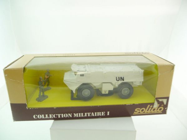 Solido UN tank with 2 soldiers, No. 6027 - orig. packing, box good condition