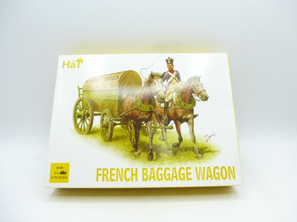 HäT 1:72 French Baggage Wagon, No. 8106 - orig. packaging, on cast