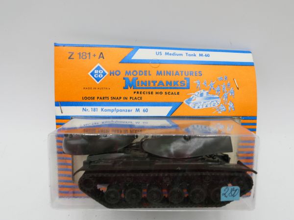 Roco Minitanks US Medium Tank, No. Z181+A - orig. packaging