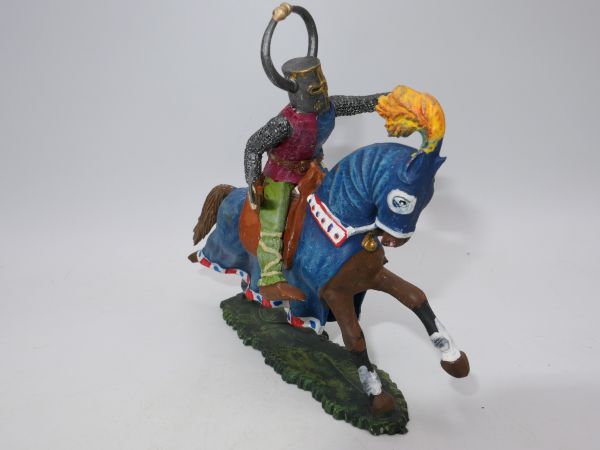 Ritter zu Pferd mit Schwert - toll passend zu 7 cm Serien