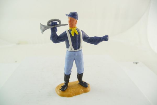 Timpo Toys Union Army soldier 2. version standing with trumpet