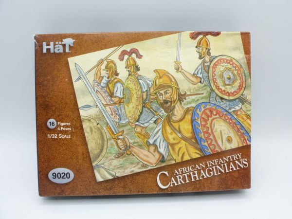 HäT 1:32 African Infantry Carthaginians, No. 9020 - orig. packaging, complete
