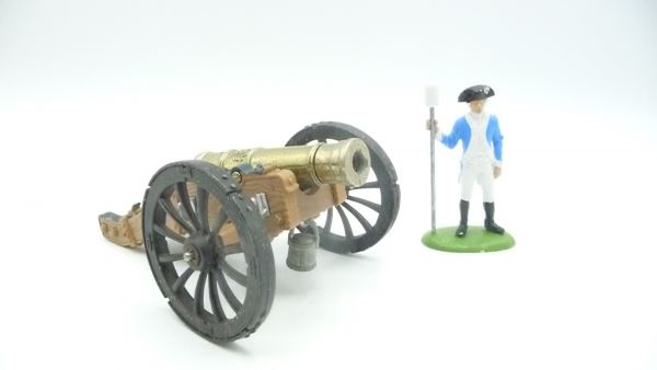 Britains Swoppets Cannon with gunner