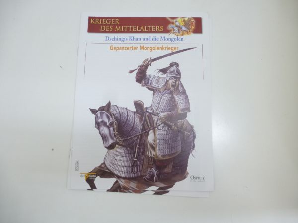del Prado Bestimmungsheft Nr. 045, Gepanzerter Mongolenkrieger