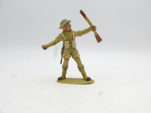 Timpo Toys Soldat Afrika Korps mit Gewehr + Handgranate