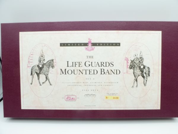 Britains Metall Limited Edition Collectors Models: The Life Guard Mounted Band