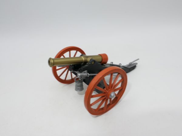 Timpo Toys Civil war cannon, brown wheels