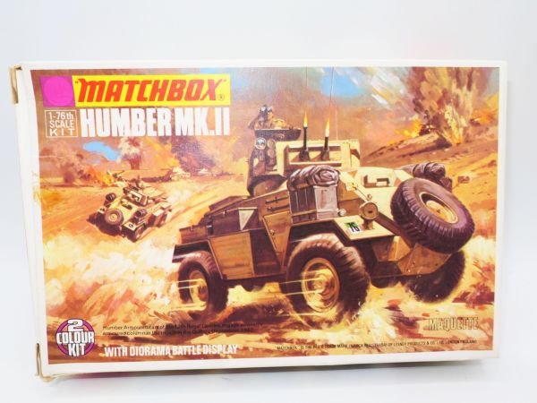 Matchbox 1:76 Humber MK.II, No. PK 75 - orig. packaging, on cast
