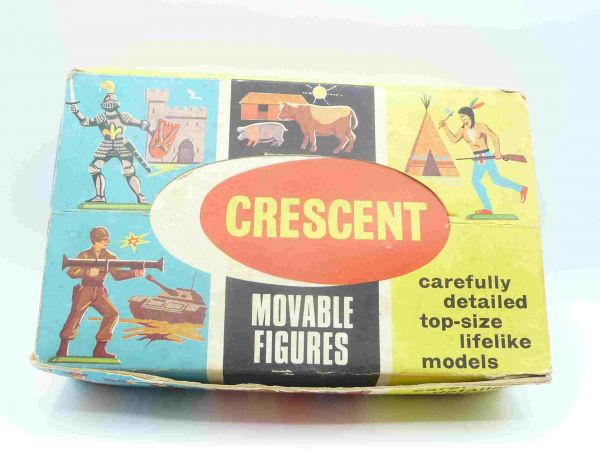 Crescent Toys Rare box with 2 canoes (6 pcs.) - content unused