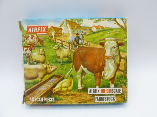 Airfix 1:72 Farm Stock, No. S4-59 - orig. packaging, almost all parts on cast