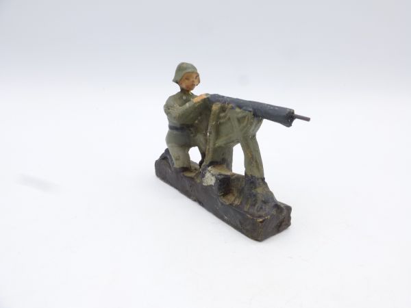 Leyla Soldier with heavy MG - original figure