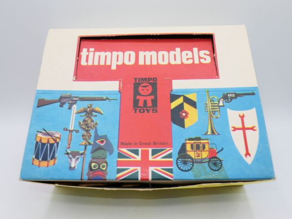 Timpo Toys Schüttbox mit Kreuzrittern zu Fuß, Ref. Nr. 015 - Inhalt 36 Stück