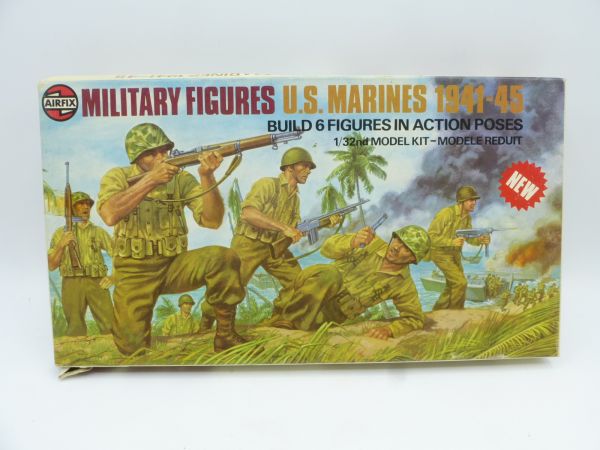 Airfix 1:32 Multipose Military Figures "US Marines 1941-45", No. 03583-9