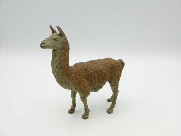 Elastolin composition Llama standing - used but good condition