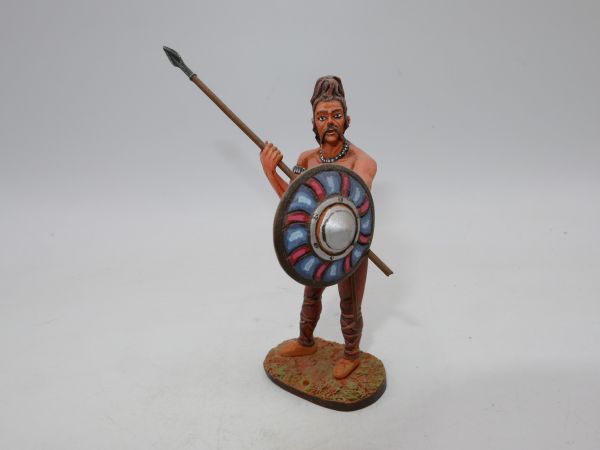 Germania 7 cm Chatte with spear + small round shield