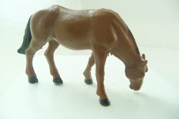 Reisler Horse grazing, brown - great figure