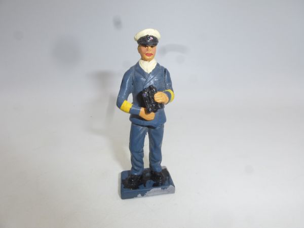 Miniforma Kapitän mit Fernglas - tolle Figur