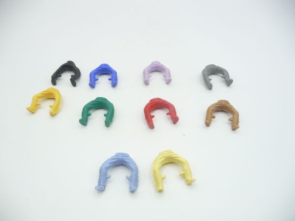 Timpo Toys 10 different Indian lower parts 2nd version (rider)