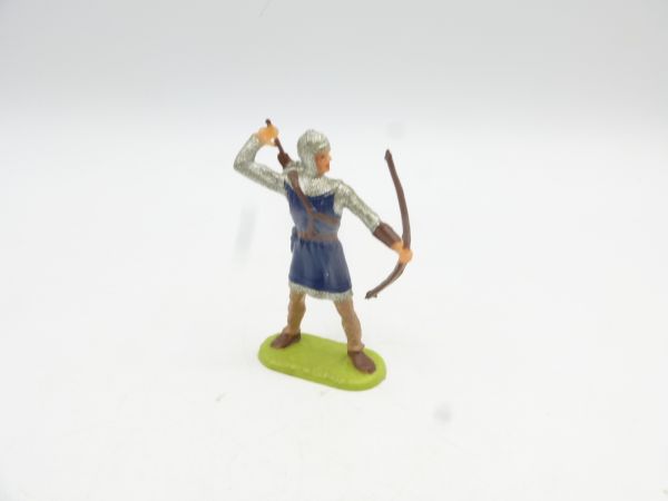Elastolin 4 cm Archer taking arrow, No. 8642