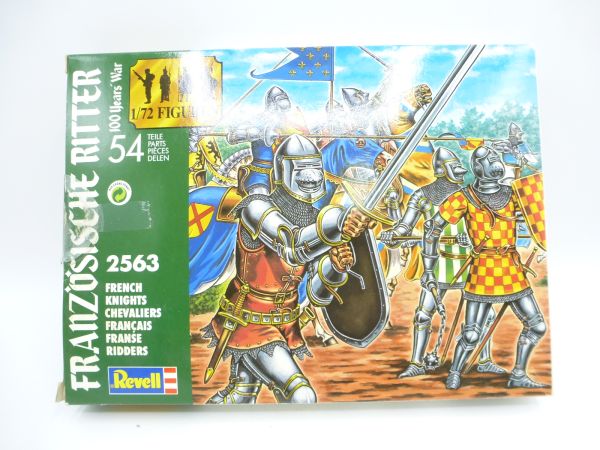 Revell 1:72 French knights, No. 2563 - orig. packaging, on cast