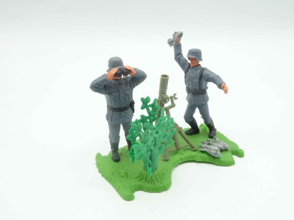 Timpo Toys Mortar position Germans